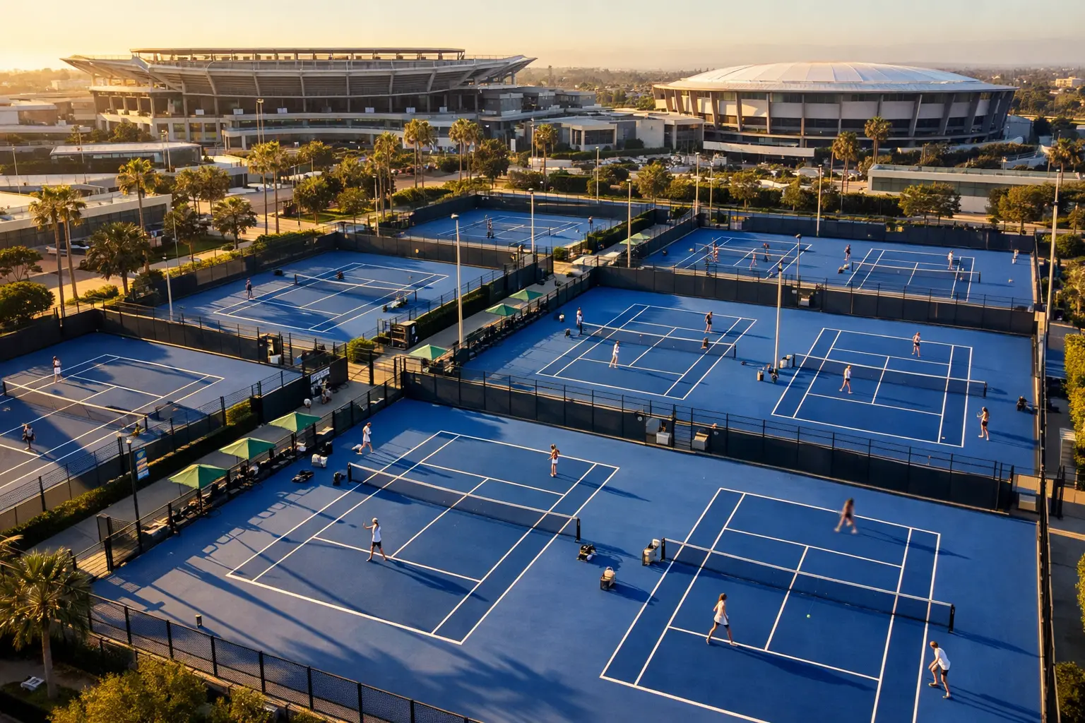 Übersicht der WTA Tour Turnierstruktur mit Grand Slams und WTA 1000 Events